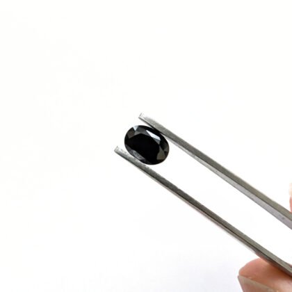Black Sapphire Oval - 7mm by 5.2mm