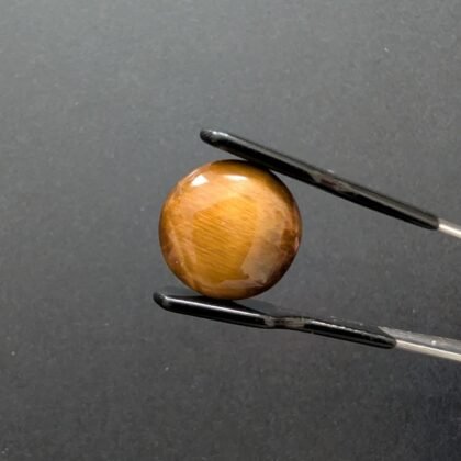 Tigers Eye Cabochon Round - 15mm
