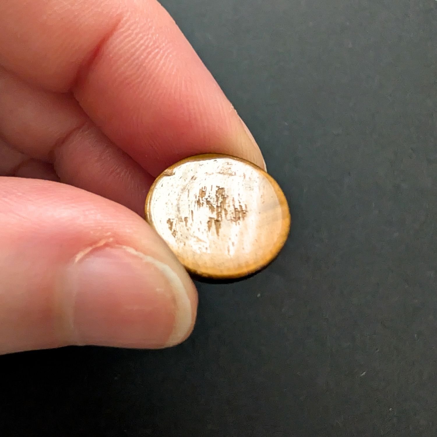 Tigers Eye Cabochon Round - 14.8mm - Image 3