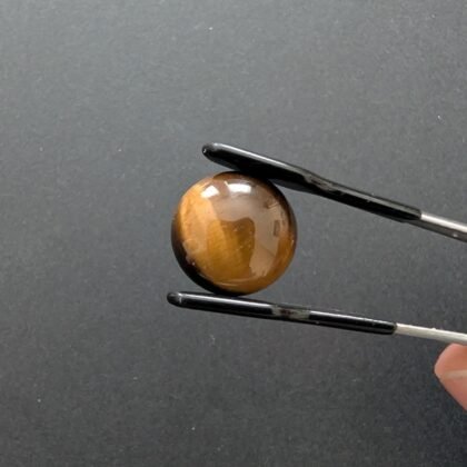 Tigers Eye Cabochon Round - 14.8mm