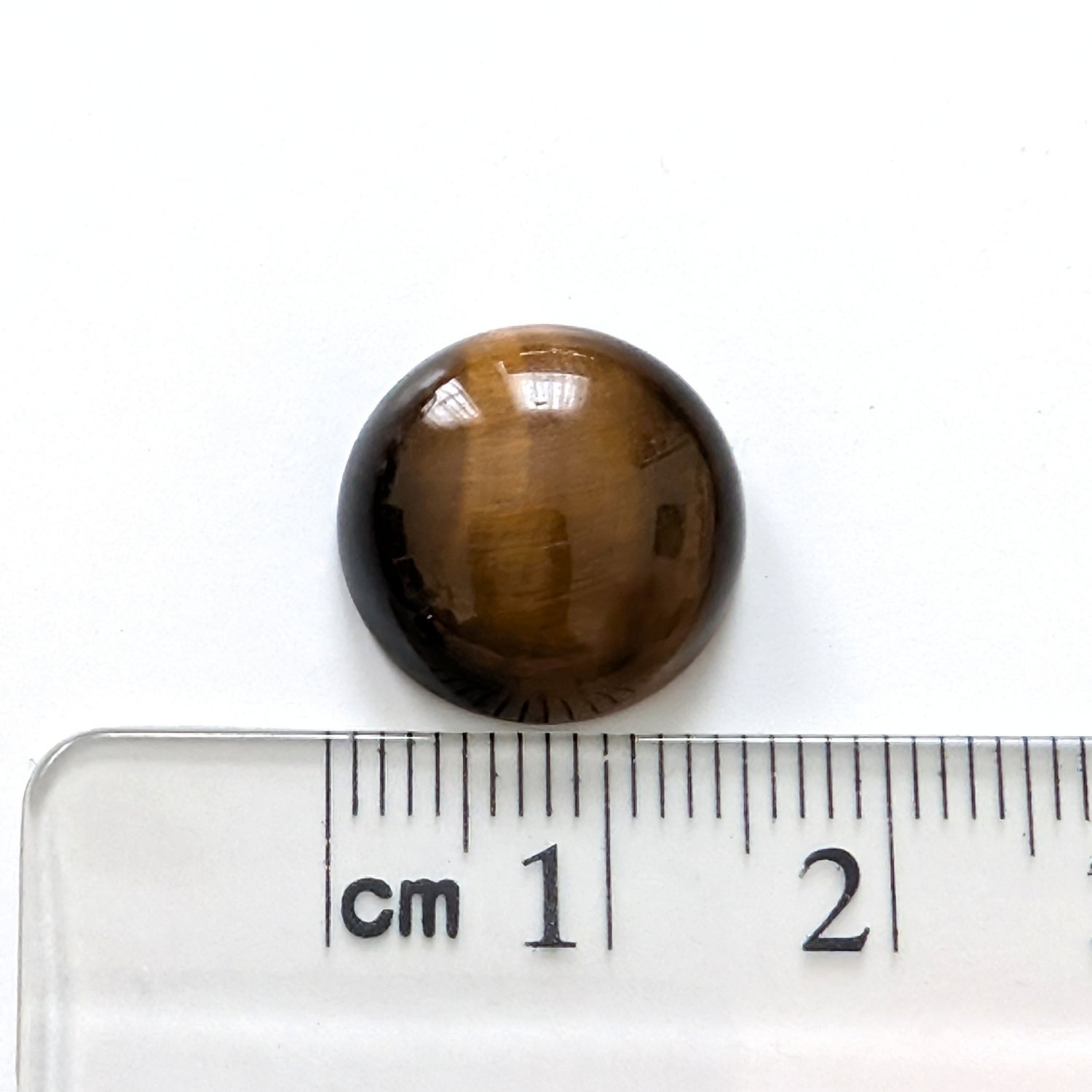 Tigers Eye Cabochon Round - 14.8mm - Image 4