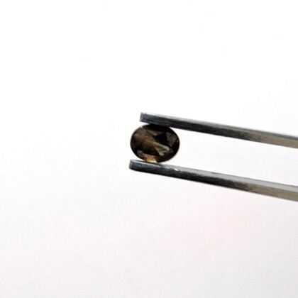 Green Sapphire Oval - 5.0mm by 3.9mm