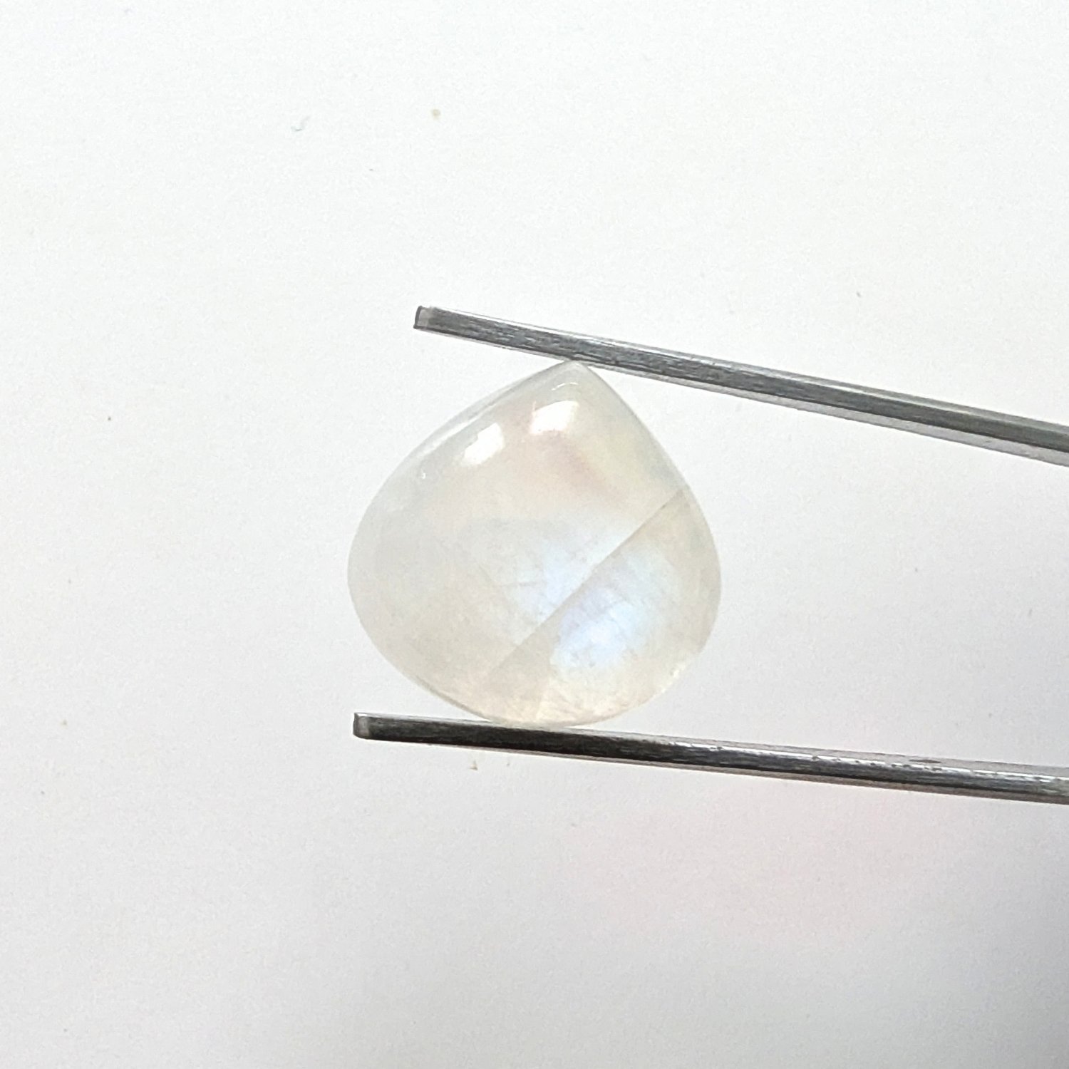Moonstone Teardrop Cabochon - 14.9mm by 14.8mm - Image 2