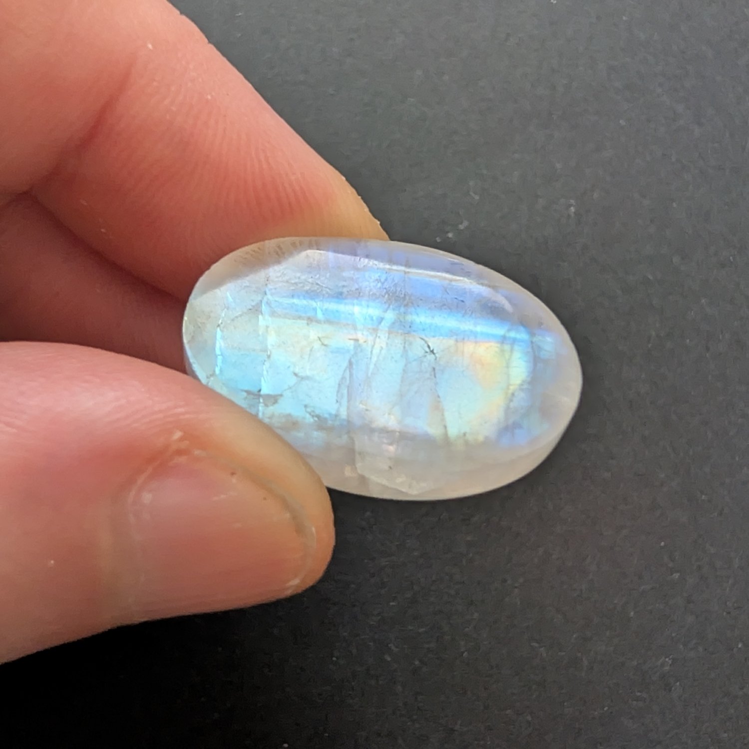 Moonstone Oval Cabochon - 23.4mm by 16.4mm - Image 4