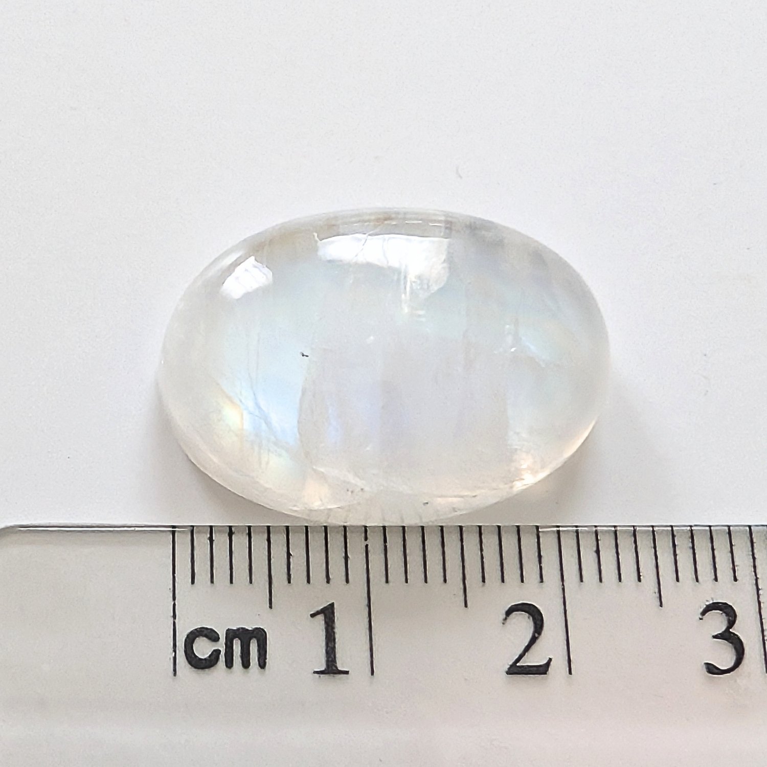 Moonstone Oval Cabochon - 23.4mm by 16.4mm - Image 5