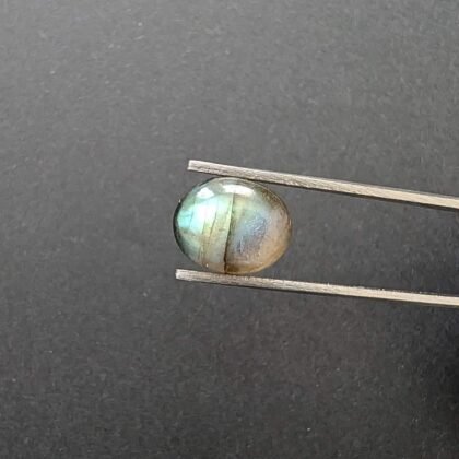 Labradorite Oval Cabochon - 11.1mm by 9.2mm