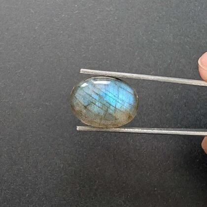 Labradorite Oval Cabochon - 15.8mm by 11.8mm