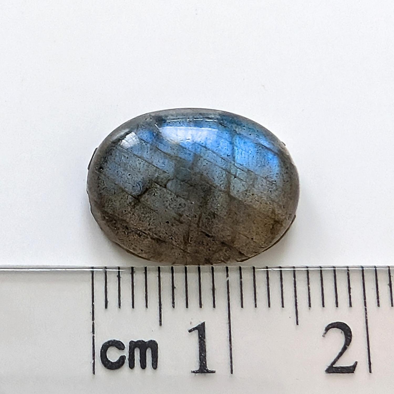 Labradorite Oval Cabochon - 15.8mm by 11.8mm - Image 4