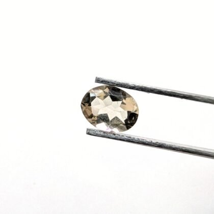 Smoky Citrine Oval - 9.1mm by 7.1mm