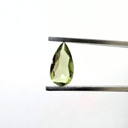 Peridot Teardrop - 10mm by 5.5mm