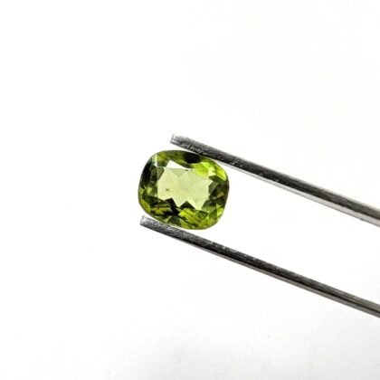 Peridot Rectangle Cushion - 8.5mm by 7.2mm