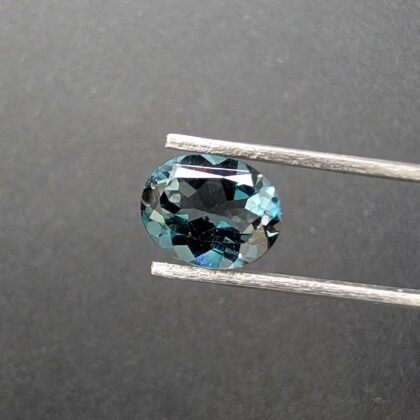 London Blue Topaz Oval - 9.9mm by 7.9mm