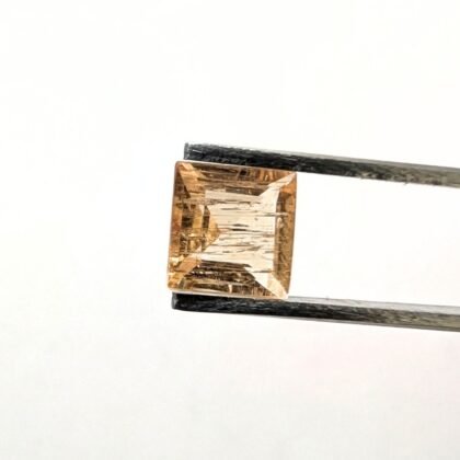 Golden Topaz Square - 7mm