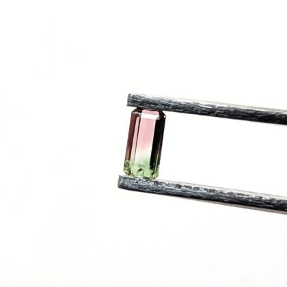 Watermelon Tourmaline Rectangle - 4.9mm by 2.5mm