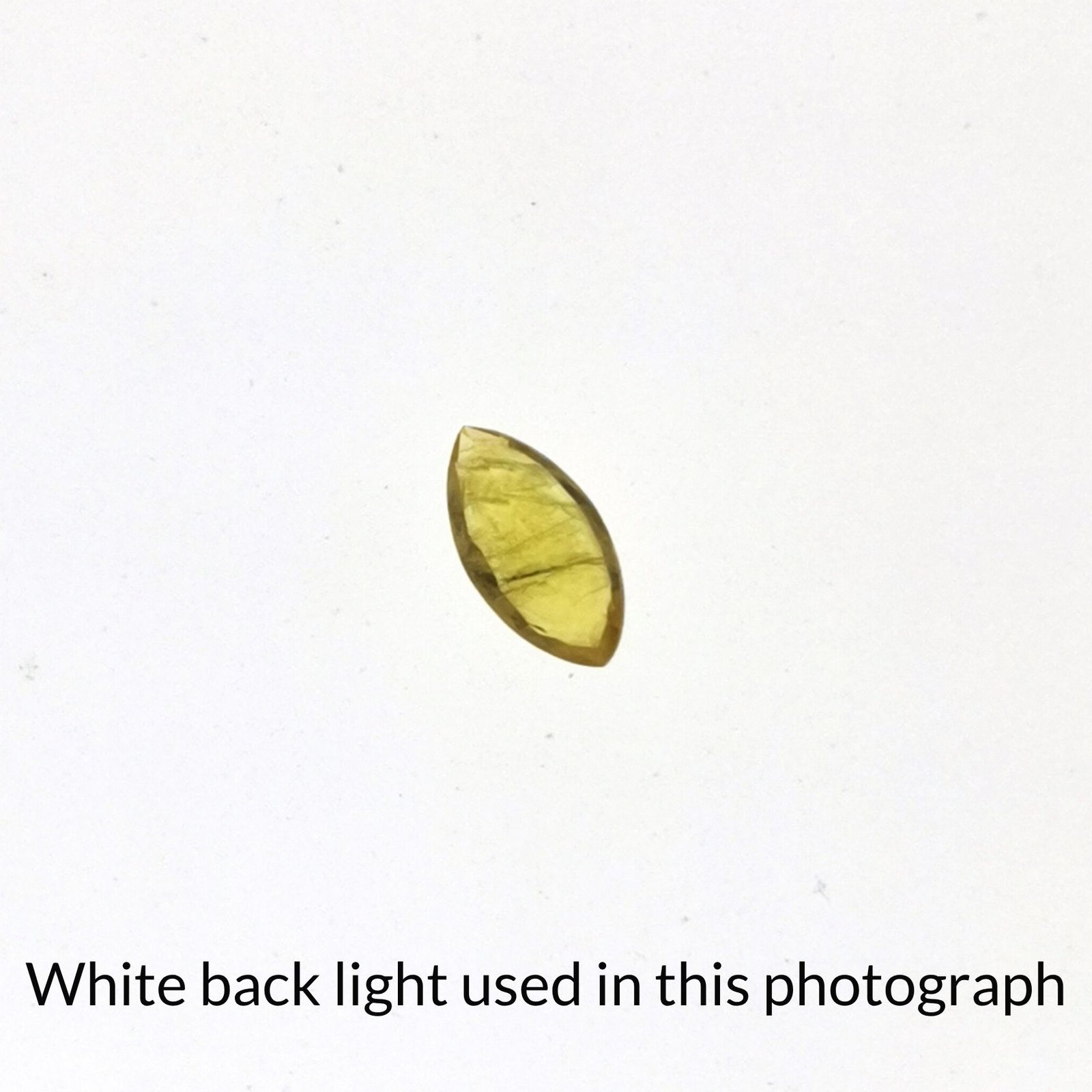Yellow Sapphire Marquise - 6.8mm by 3.5mm - Image 4